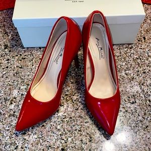 🌺Anne Michelle, Red Heels 👠. Size 8, LIKE NEW